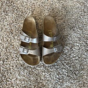 Birkenstock Sydney Sandals women’s 10 EU 41, regular fit, bronze metallic